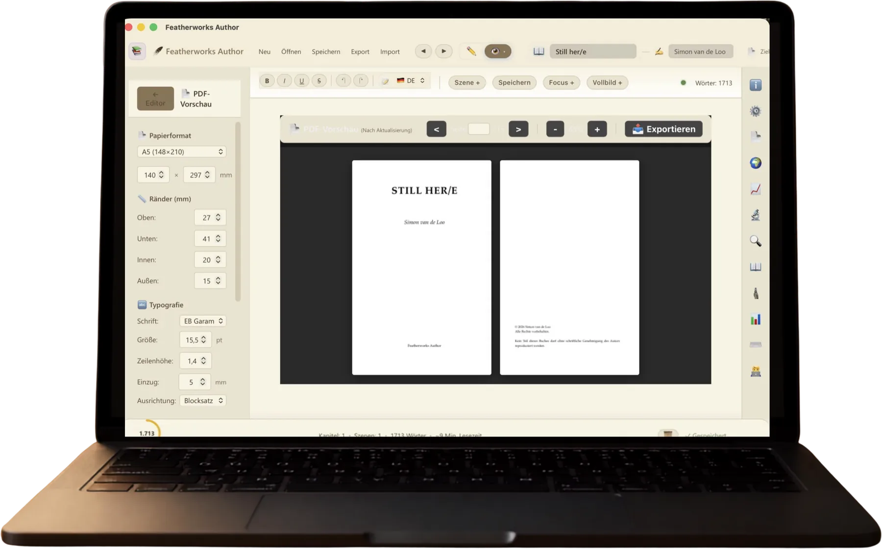 Layout & Export